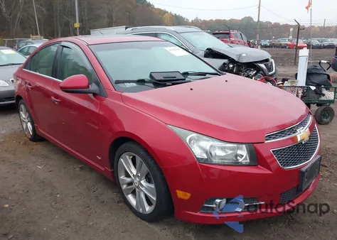 2011 Chevrolet Cruze Ltz from USA, damaged, VIN 1G1PH5S95B7161589
